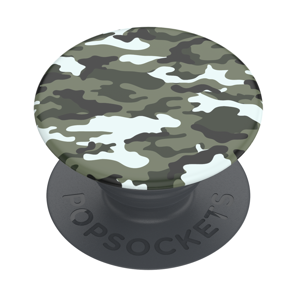 PopGrip Basic Dark Green Camo, accesoriu universal de telefon Popsockets