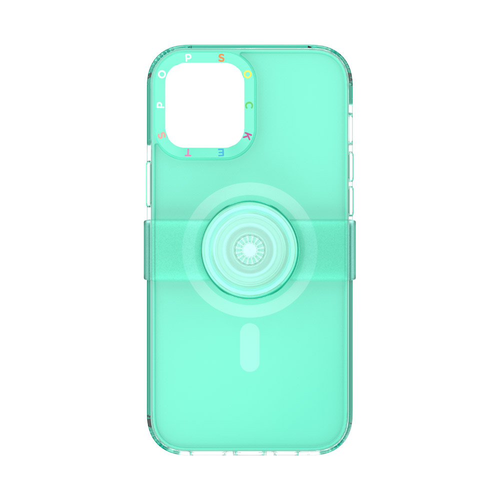 Popcase MagSafe Spearmint, carcasa rezistenta la socuri, compatibil cu Iphone 12 /12 Pro Max