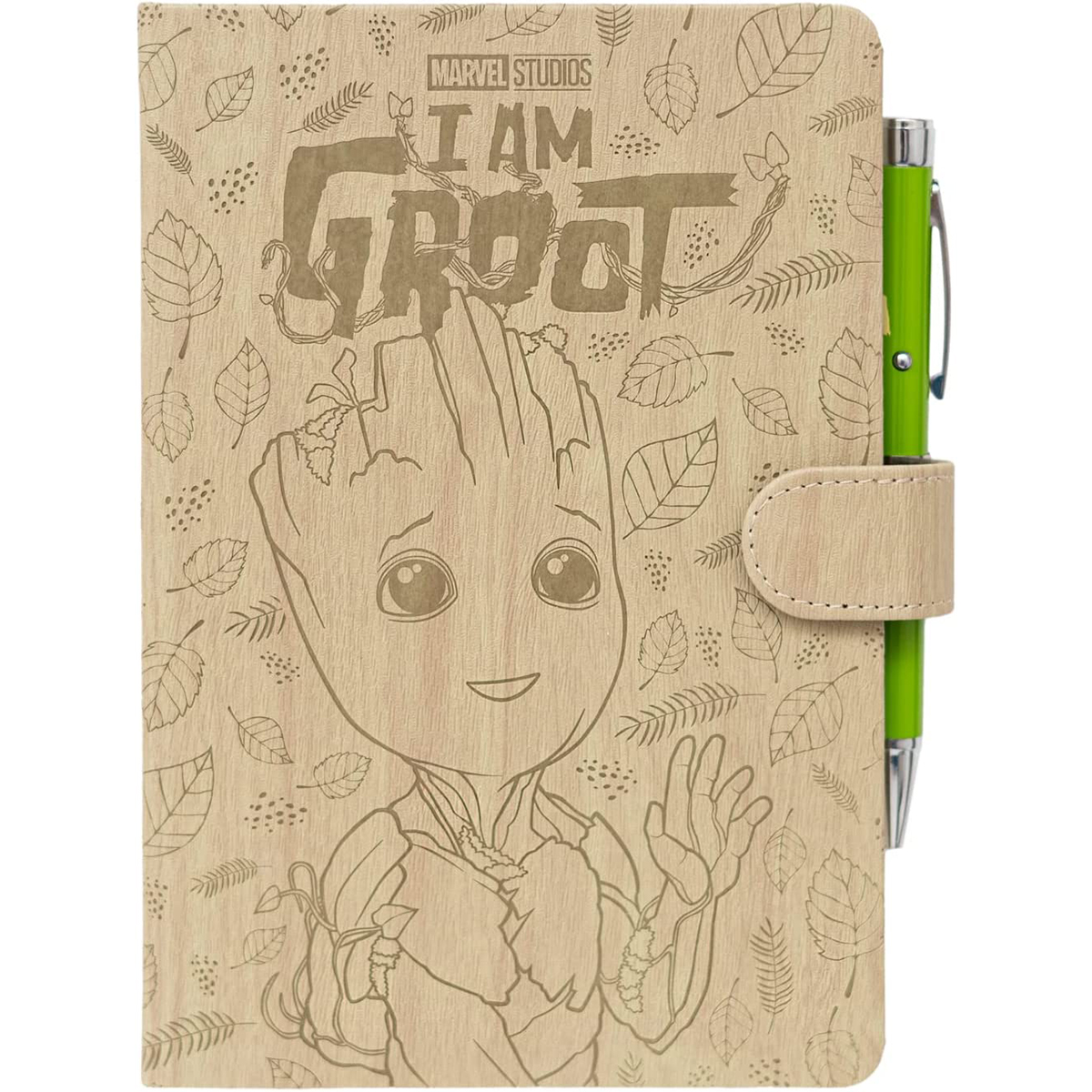 Agenda premium A5 Marvel Groot cu pix