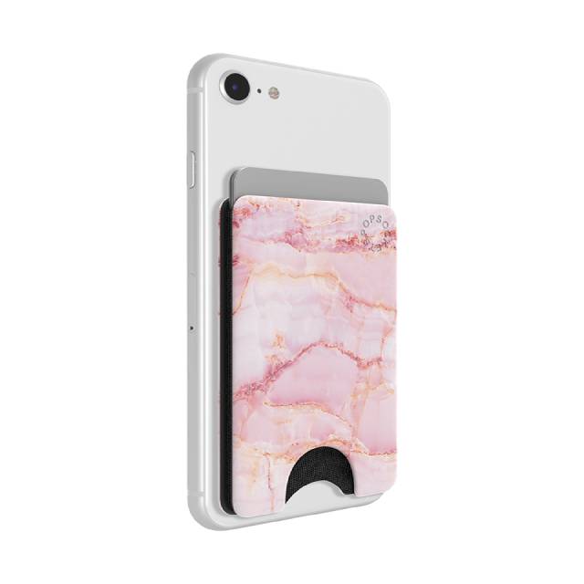 POPWALLET Pink Marble, portofel de telefon PopSockets® original