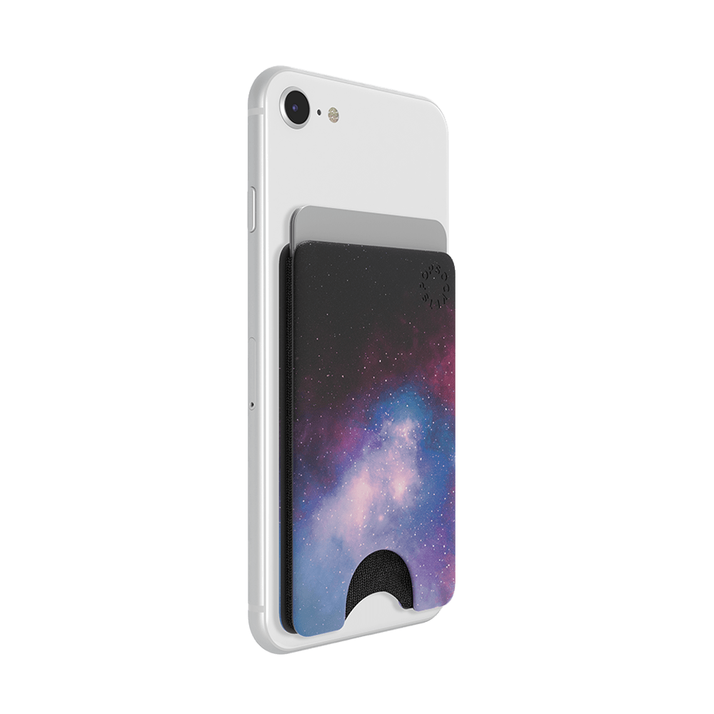 POPWALLET BLUE GALAXY, portofel de telefon PopSockets® original