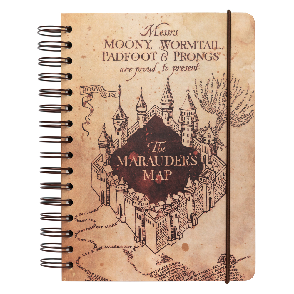 Agenda A5 Harry Potter Marauders Map