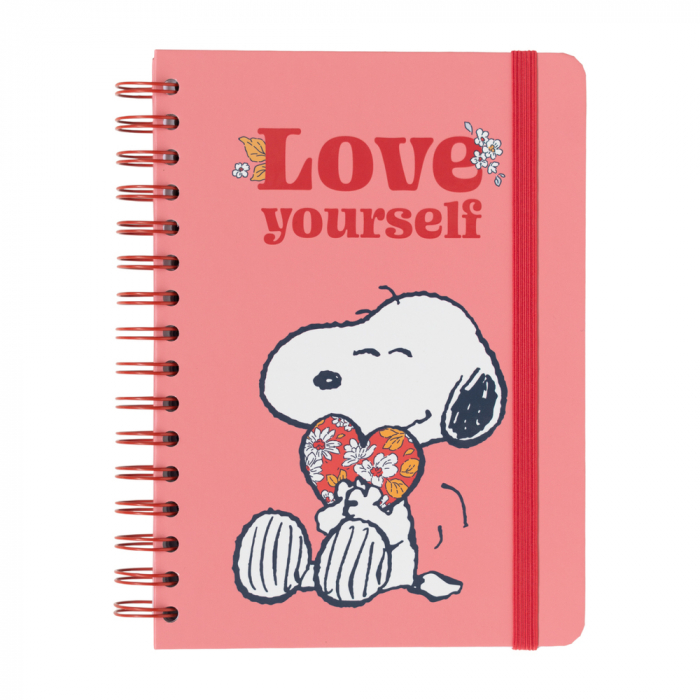 Agenda A5 Snoopy Love