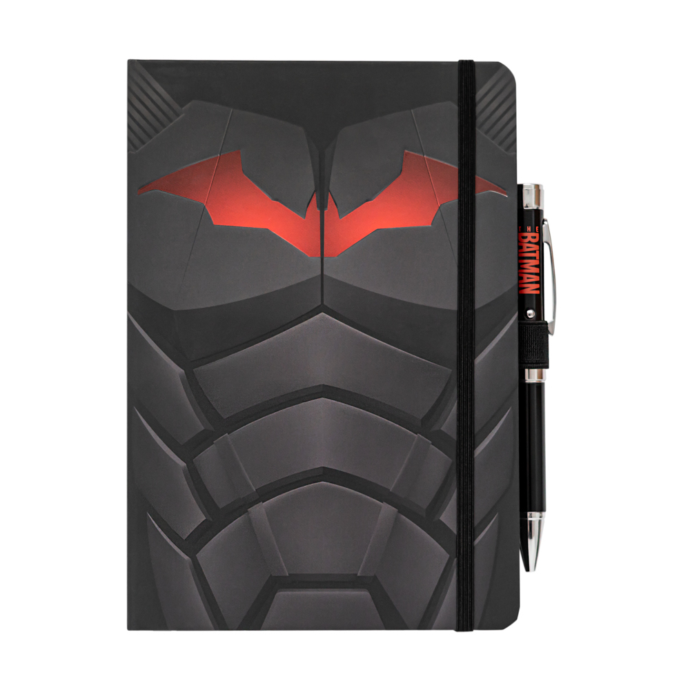 Agenda premium A5 DC Comics Batman cu pix