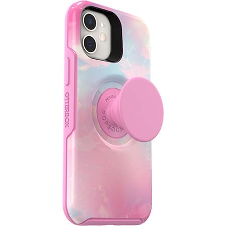 OtterBox PopSymmetry compatibil cu iPhone 12 mini, Pink