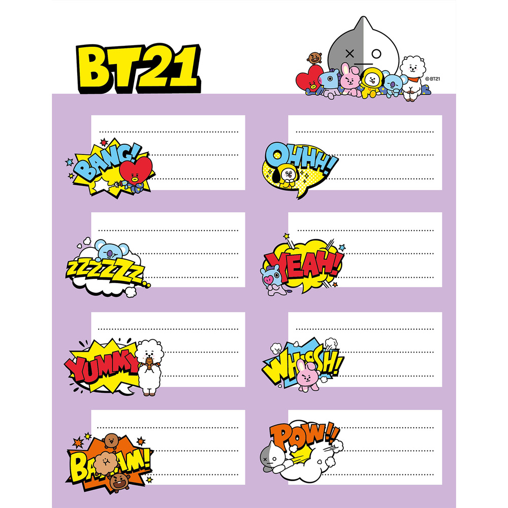 Etichete Autocolante BT21