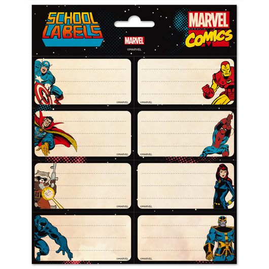 Etichete Autocolante Marvel Comics